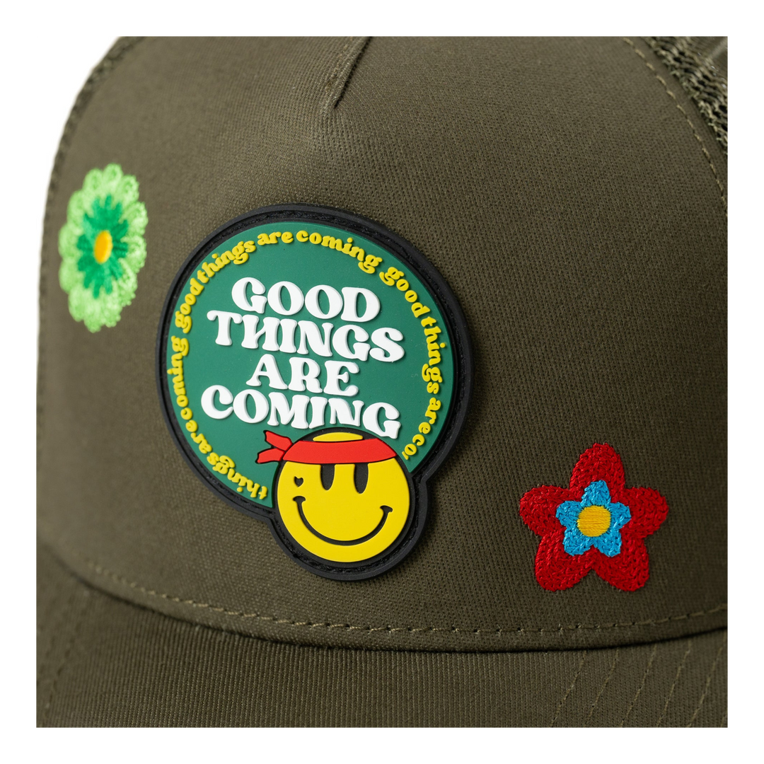 GORRA PROBLEATIC AND DANGEROUS CLUB GOOD THINGS MALLA VERDE