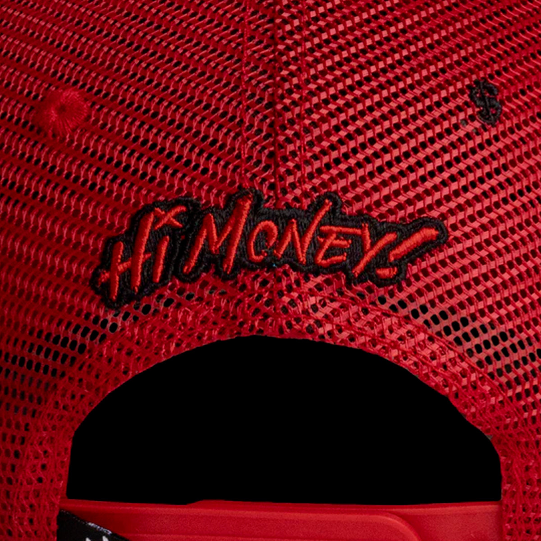 GORRA JC HATS HI MONEY CURVA ROJO