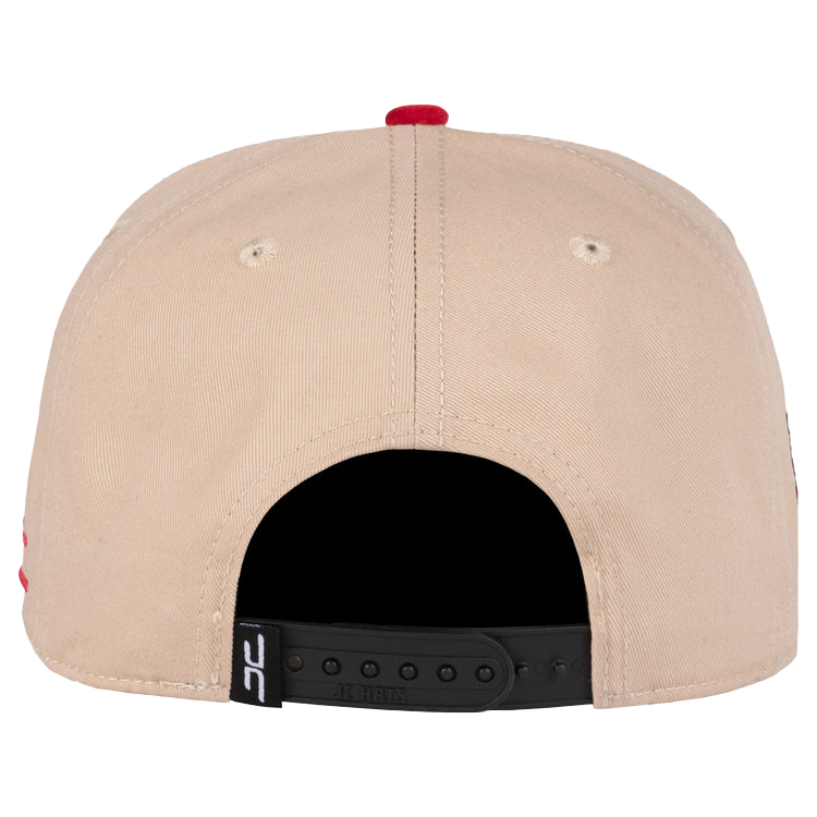 GORRA JC HATS WATERMELON CAT BEIGE BLACK