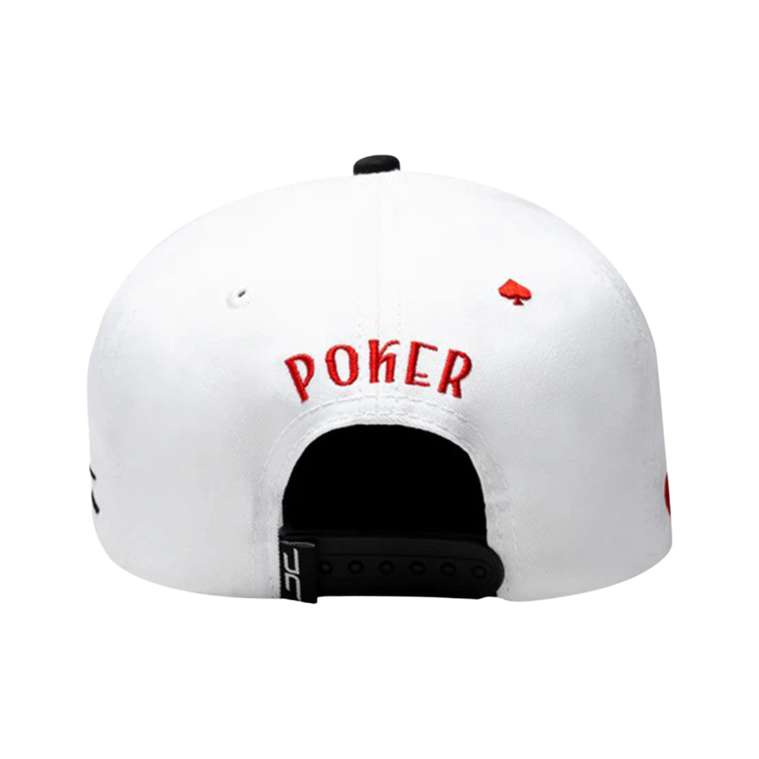 GORRA JC HATS POKER WHITE