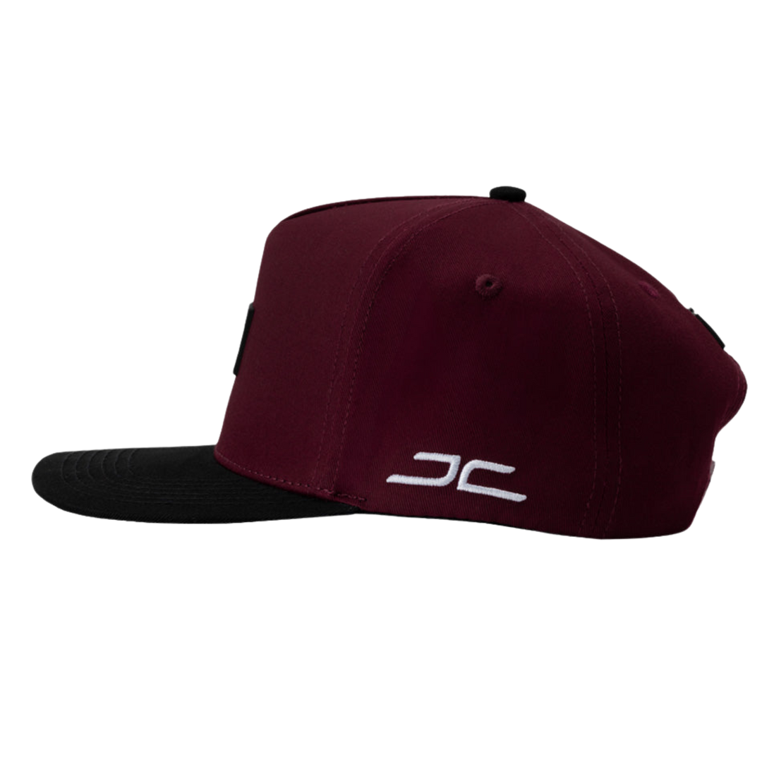 GORRA JC HATS CARTOON BURGUNDY