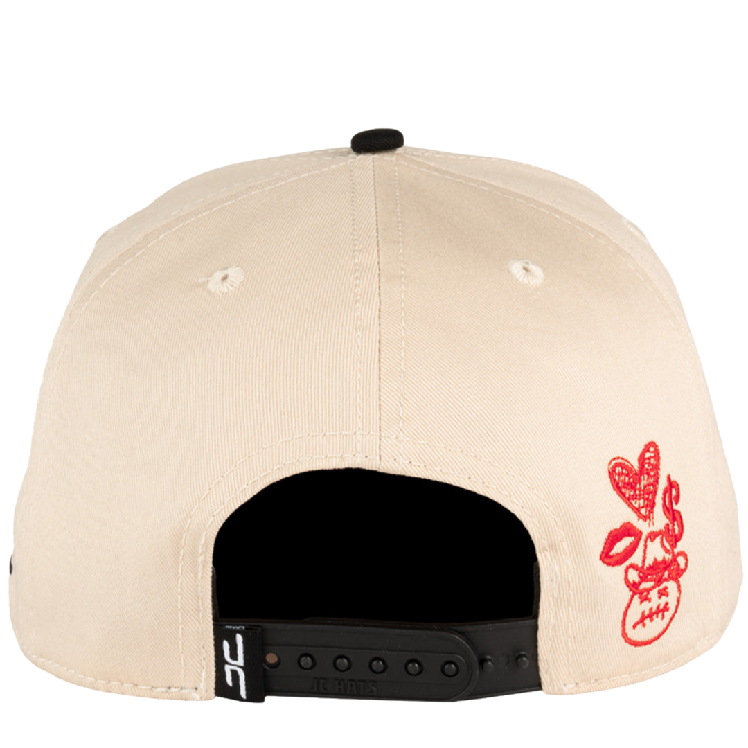 GORRA JC HATS SUGAR IN TRAINING BEIGE BLACK