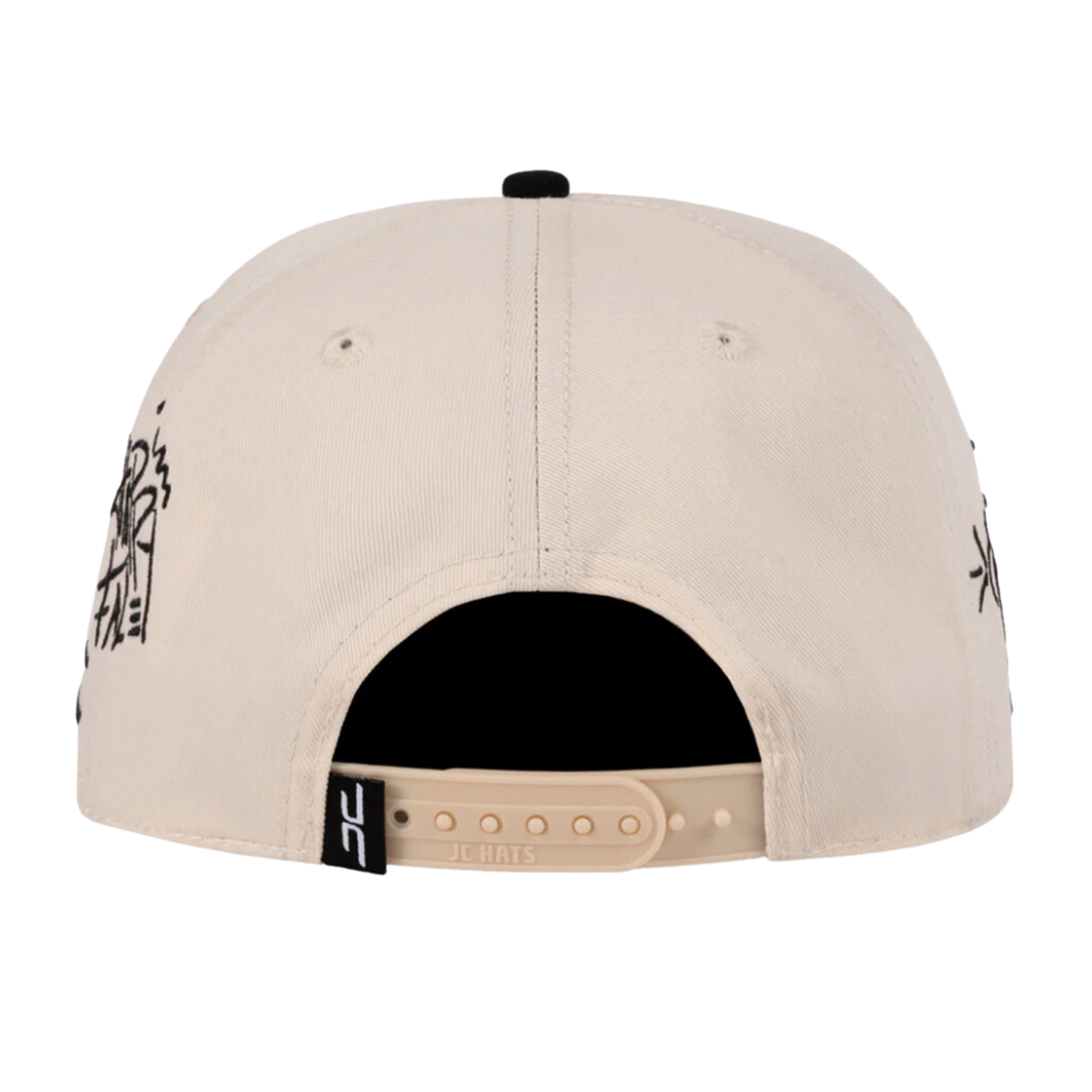 GORRA JC HATS HAPPY FACE BEIGE