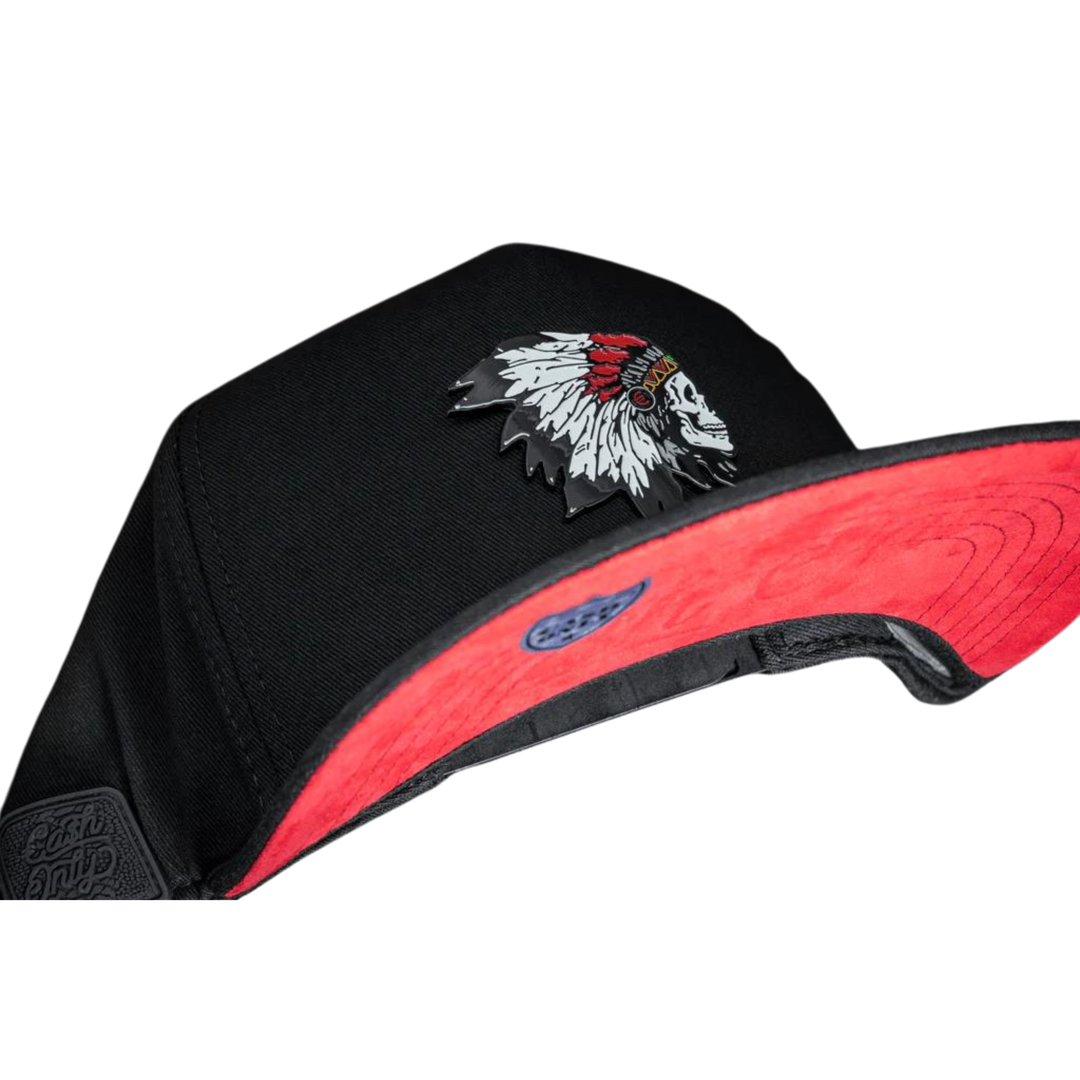 GORRA CASH ONLY APACHE SKULL
