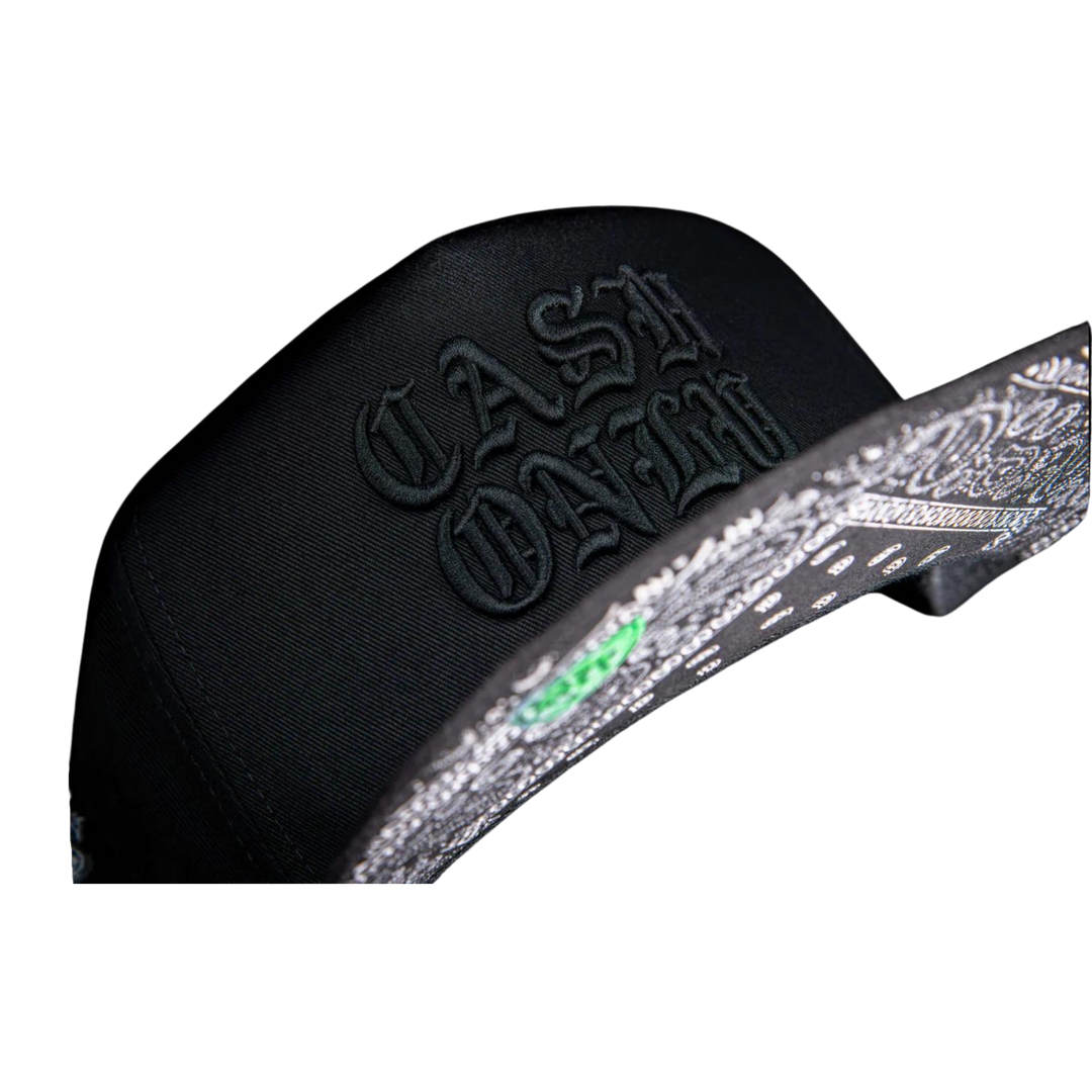 GORRA CASH ONLY BANDANA NEGRA