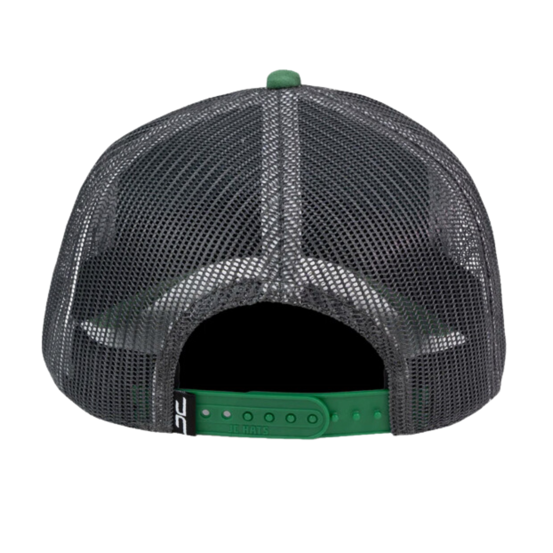 GORRA JC HATS SPEND MONEY WHITE GREEN