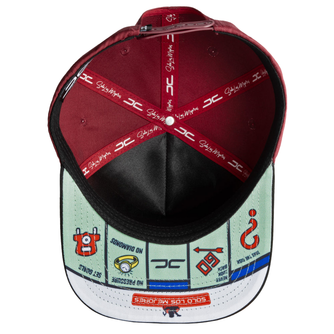 GORRA JC HATS NEVER LOOK BACK RED