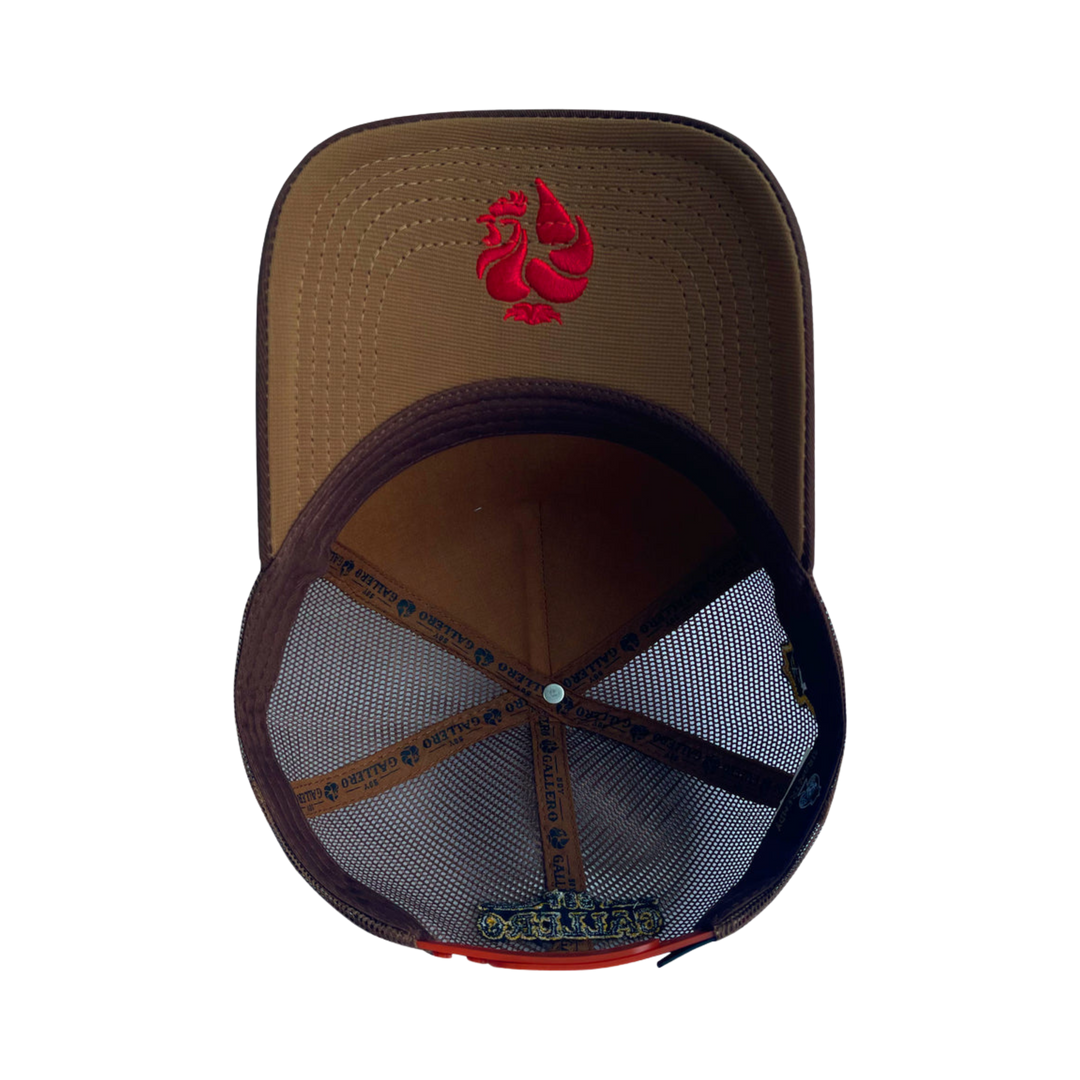 GORRA 1IRON TRENDY EL GALLERO BROWN