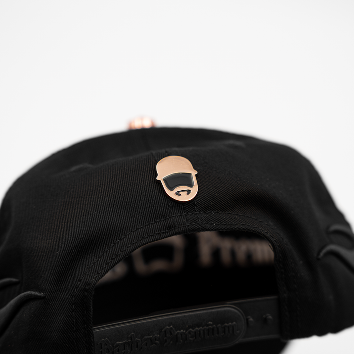 GORRA BARBAS HATS B STAR ROSE GOLD