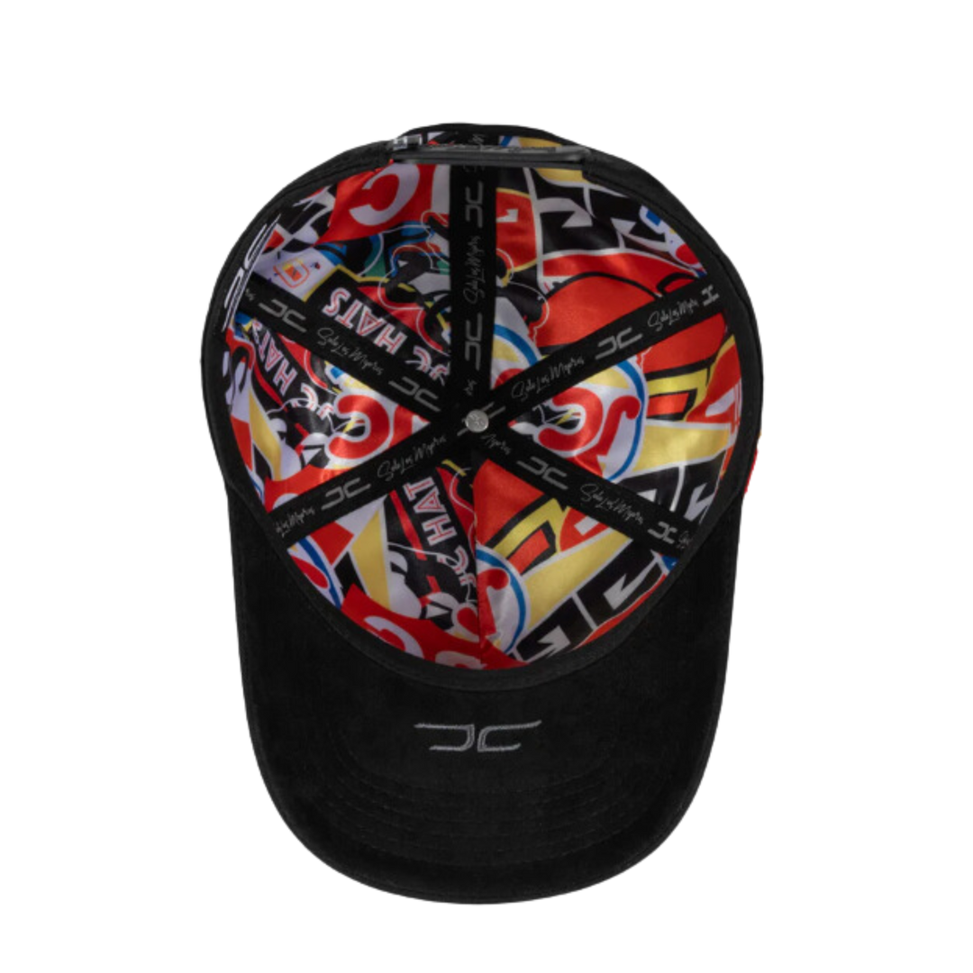 GORRA JC HATS DOUBLE CURVE BLACK