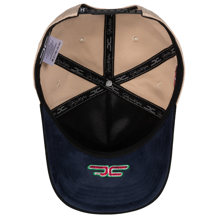 GORRA JC HATS WATERMELON CAT BEIGE BLACK