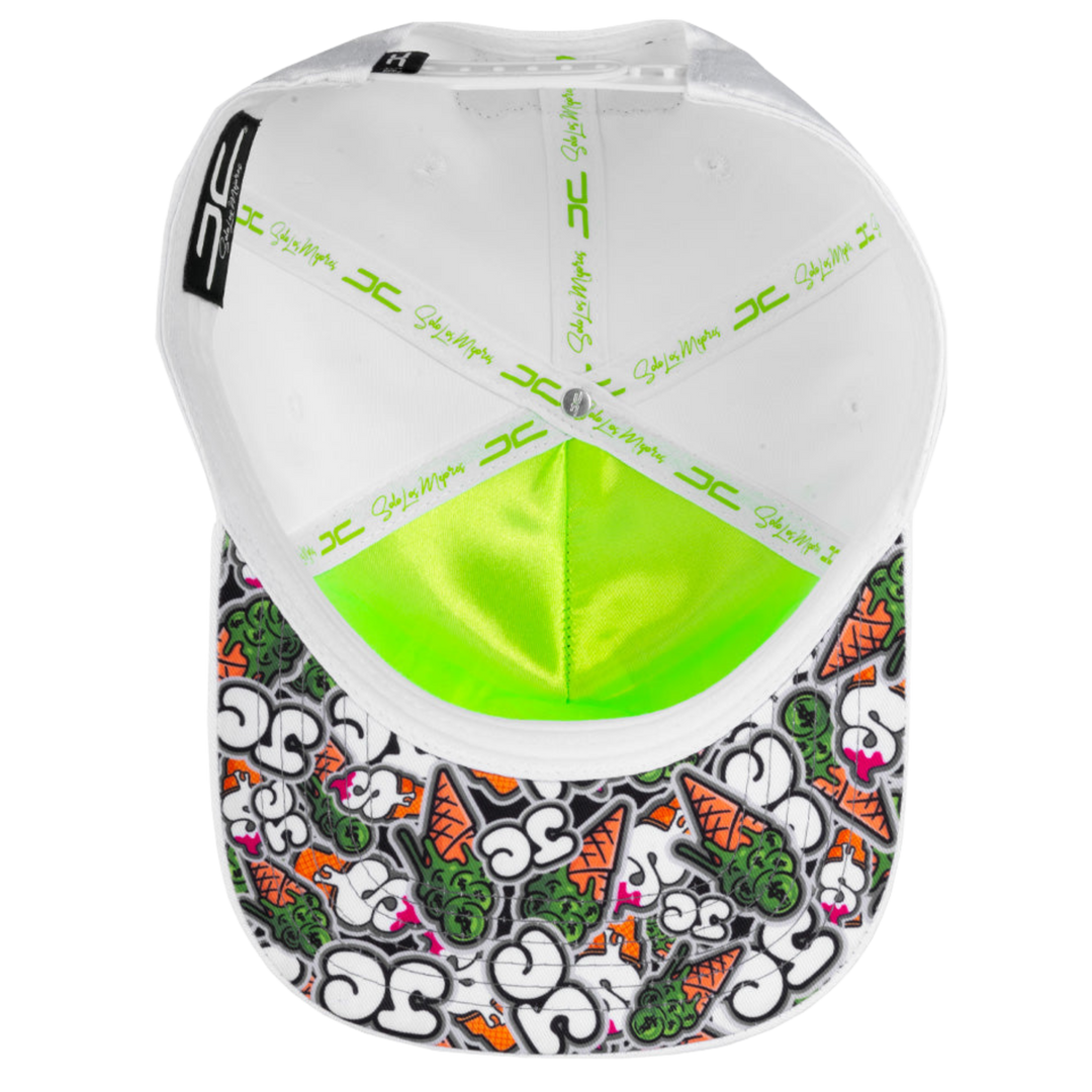 GORRA JC HATS ICE CREAM WHITE