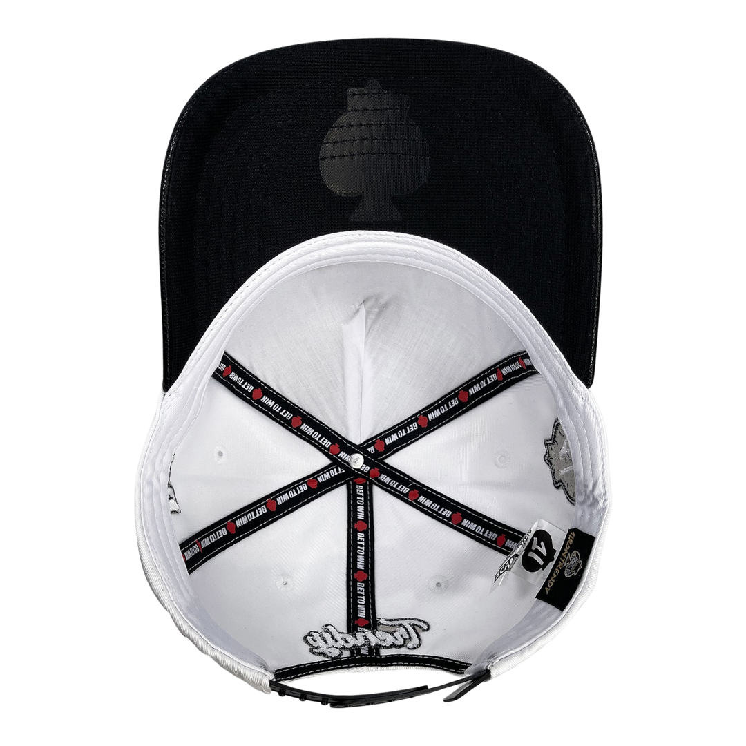 GORRA 1IRON TRENDY POKER WHITE