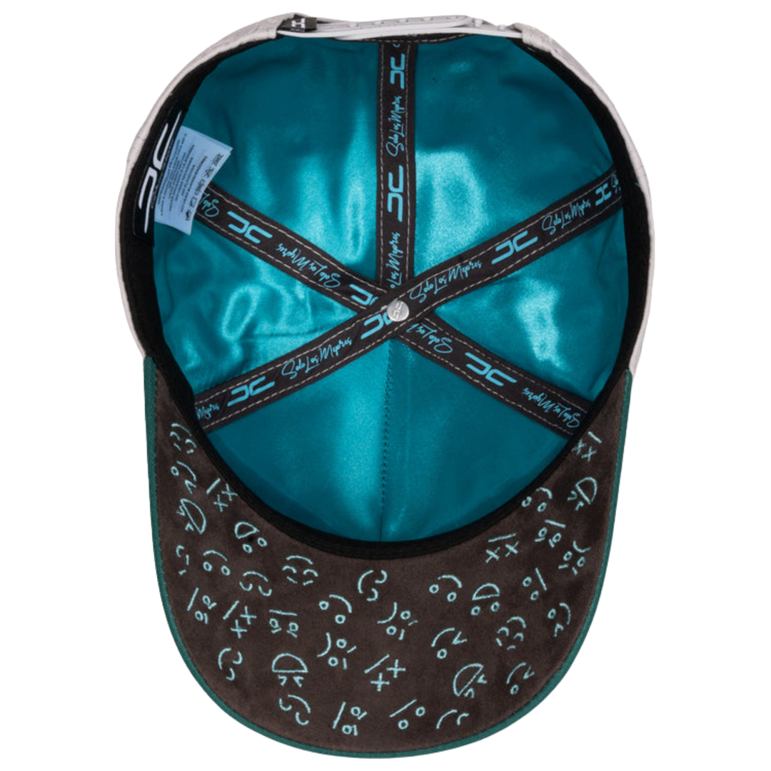 GORRA JC HATS HAPPY FACE GRAY