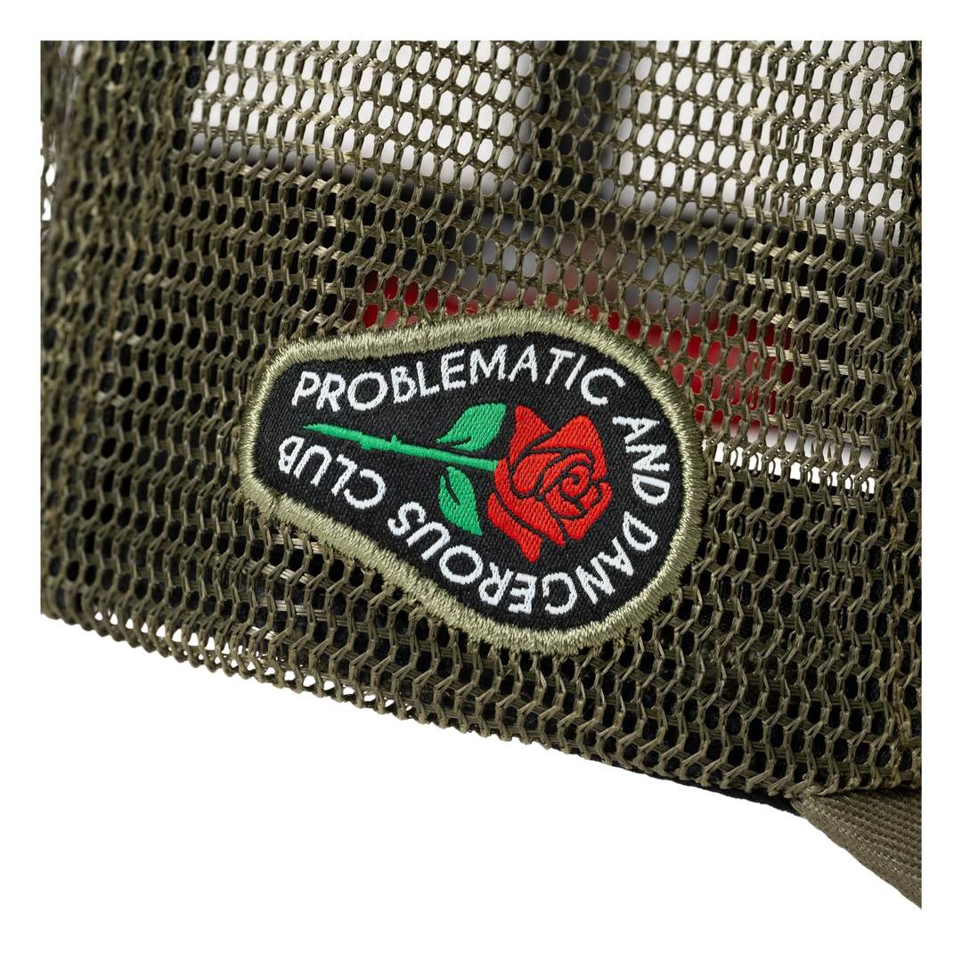 GORRA PROBLEATIC AND DANGEROUS CLUB GOOD THINGS MALLA VERDE