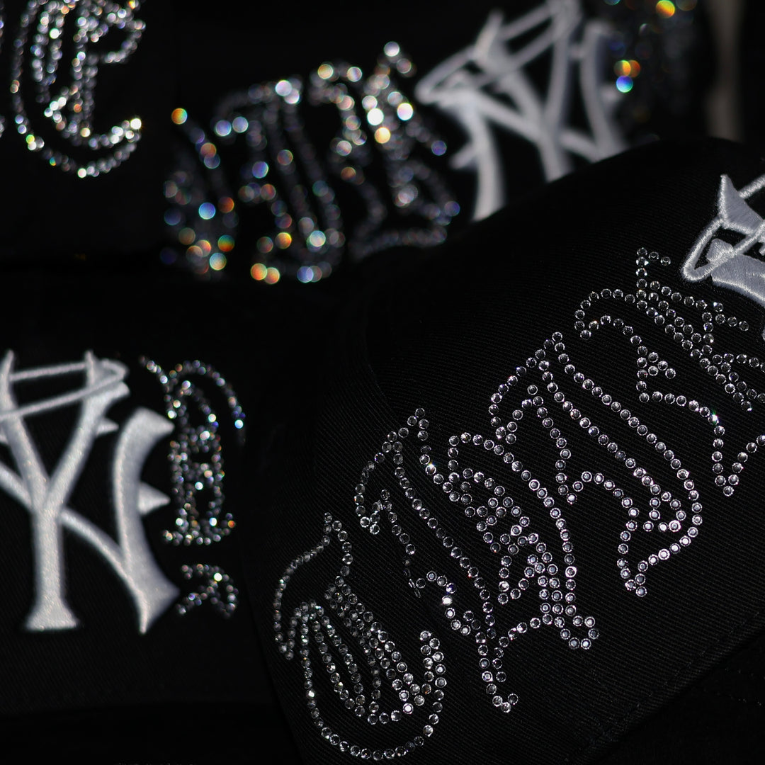 GORRA 31 HATS NY CRYSTALS WHITE