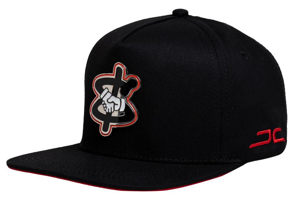 GORRA JC HATS BUSINESS BLACK/RED
