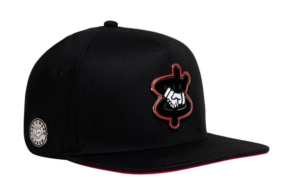 GORRA JC HATS BUSINESS BLACK/RED