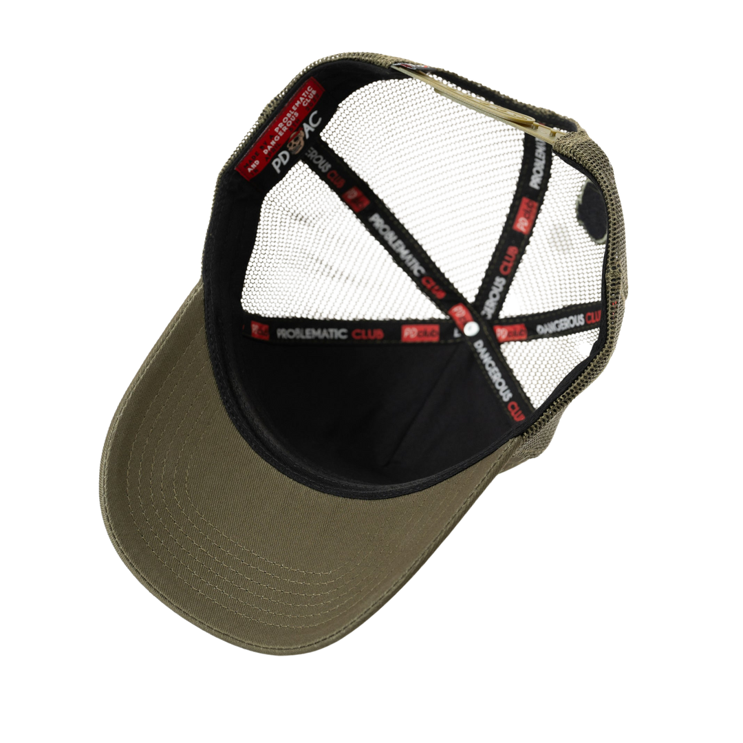 GORRA PROBLEATIC AND DANGEROUS CLUB GOOD THINGS MALLA VERDE