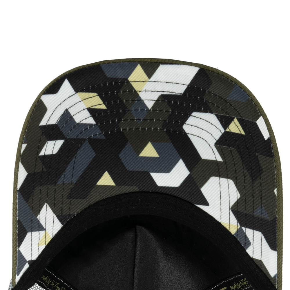 GORRA JC HATS COHETE CURVED MESH GREEN