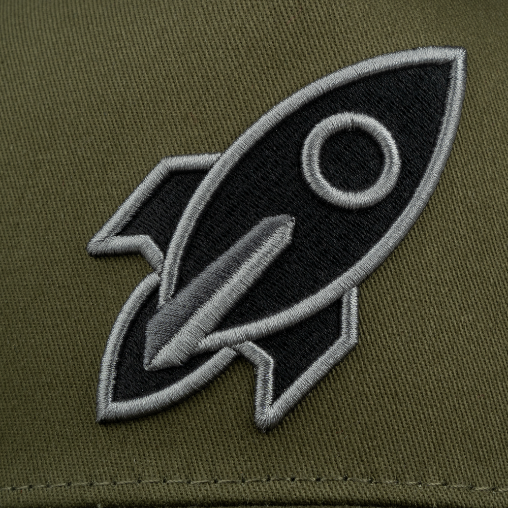 GORRA JC HATS COHETE CURVED MESH GREEN