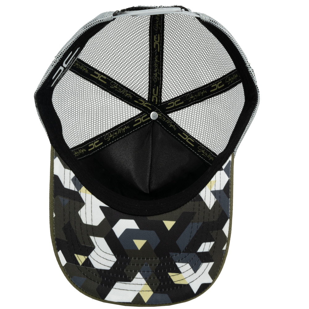 GORRA JC HATS COHETE CURVED MESH GREEN