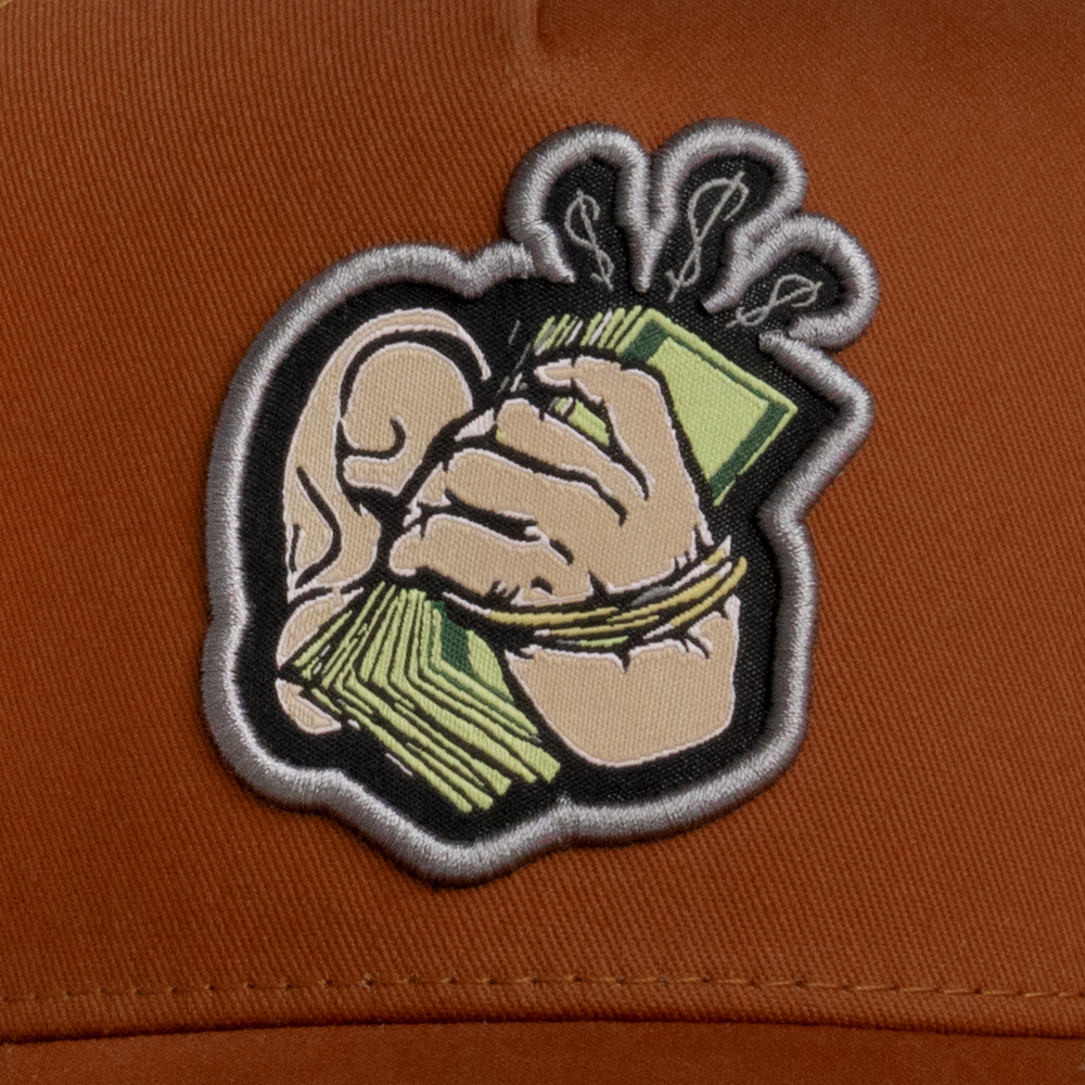 GORRA JC HATS HI MONEY CURVA NARANJA