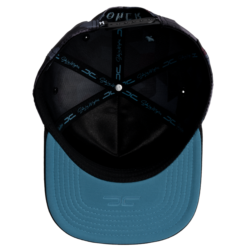 GORRA JC HATS POKER CAMO AZUL