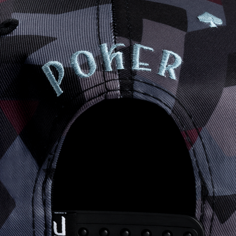 GORRA JC HATS POKER CAMO AZUL
