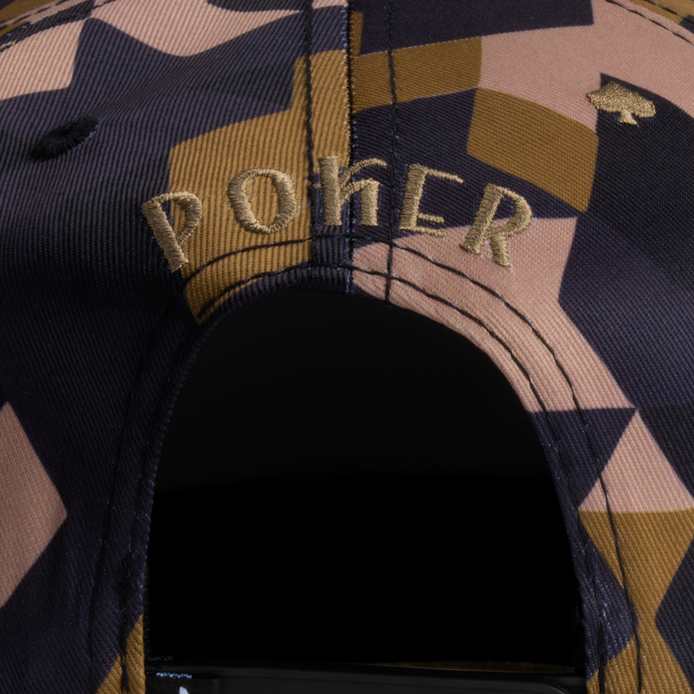GORRA JC HATS POKER CAMO CAFE