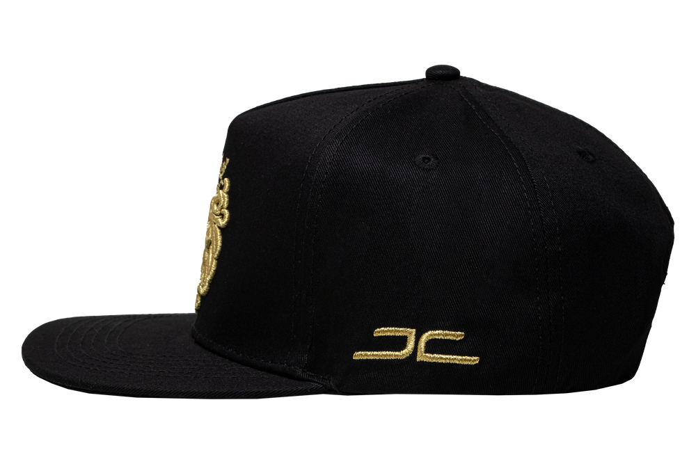 GORRA JC HATS REY CLASIC BLACK/GOLD