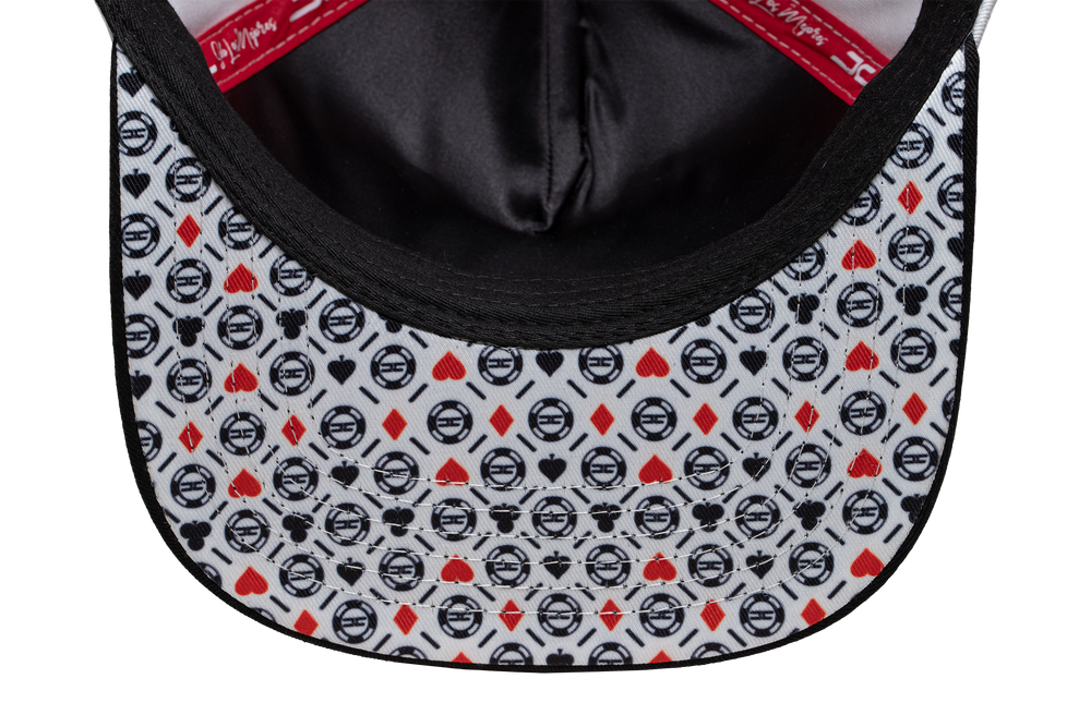 GORRA JC HATS POKER EDICION ESPECIAL WHITE