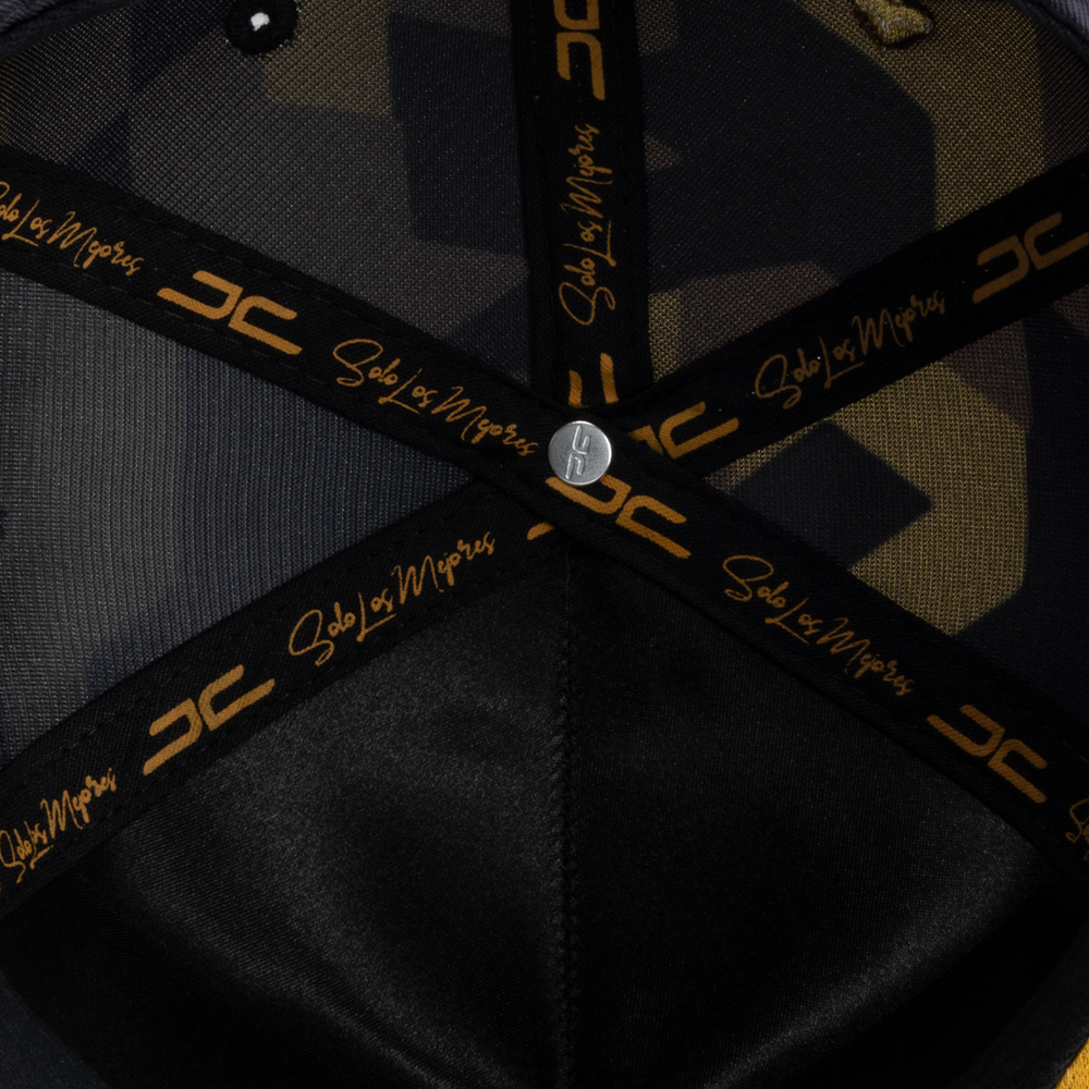 GORRA JC HATS POKER CAMO AMARILLO