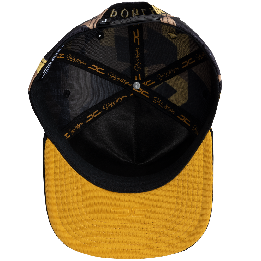 GORRA JC HATS POKER CAMO AMARILLO