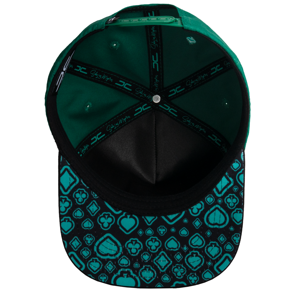 GORRA JC HATS KING CARD GREEN