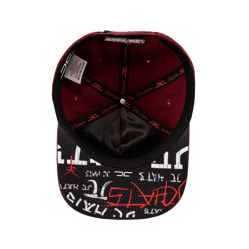 GORRA JC HATS ROLL BURGUNDY