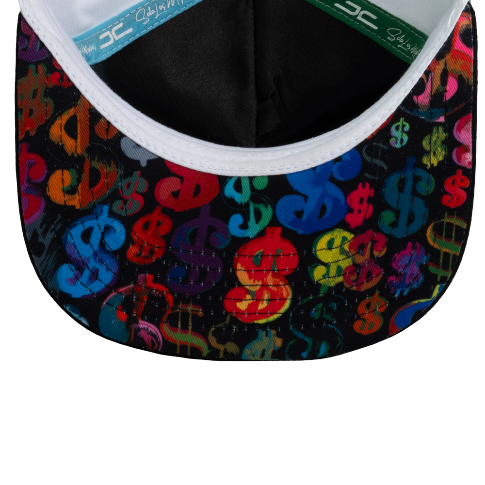 GORRA JC HATS JUMP WHITE BLACK