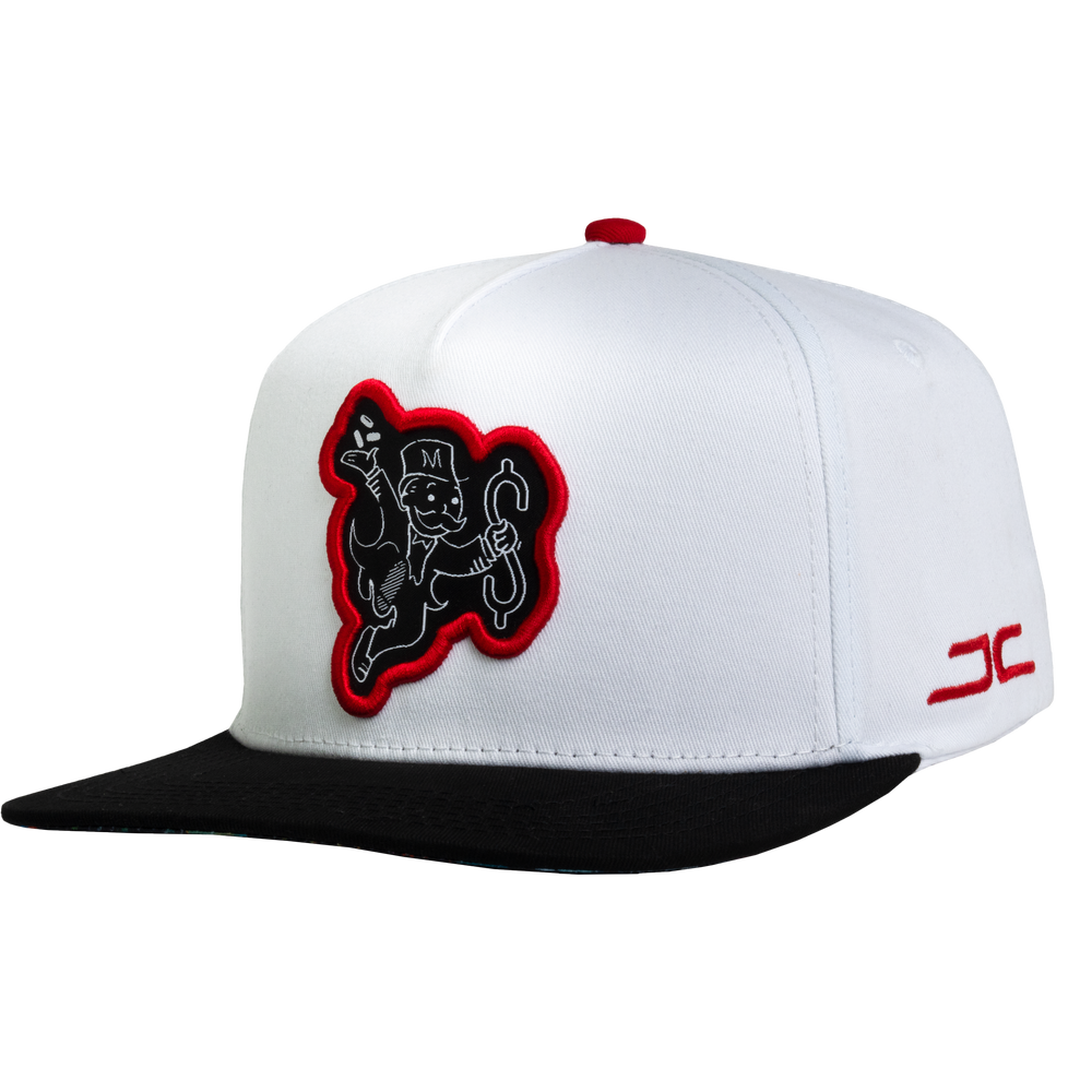 GORRA JC HATS JUMP WHITE BLACK