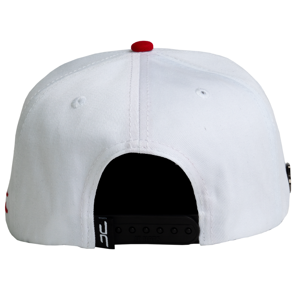 GORRA JC HATS JUMP WHITE BLACK