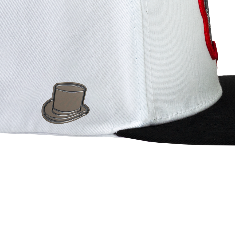 GORRA JC HATS JUMP WHITE BLACK