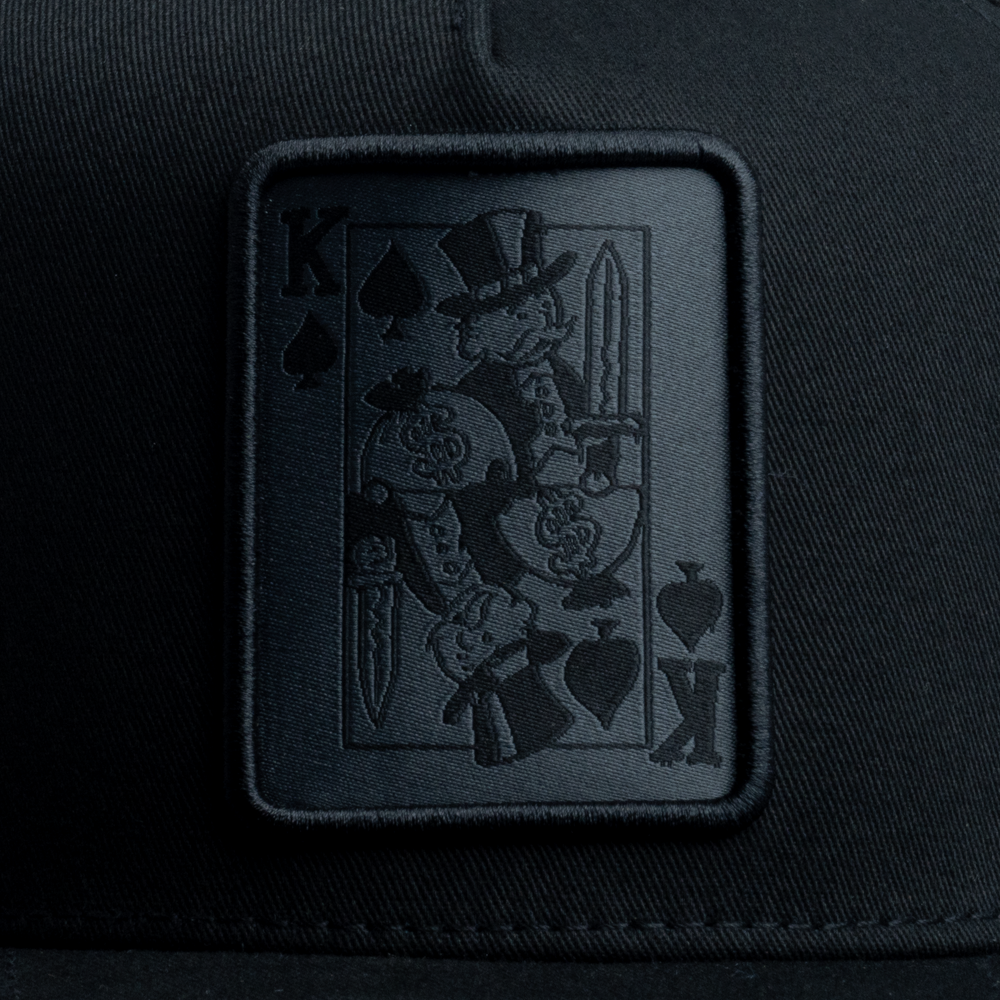 GORRA JC HATS KING CARD BLACK