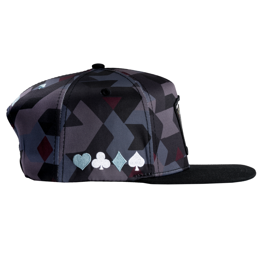 GORRA JC HATS POKER CAMO AZUL