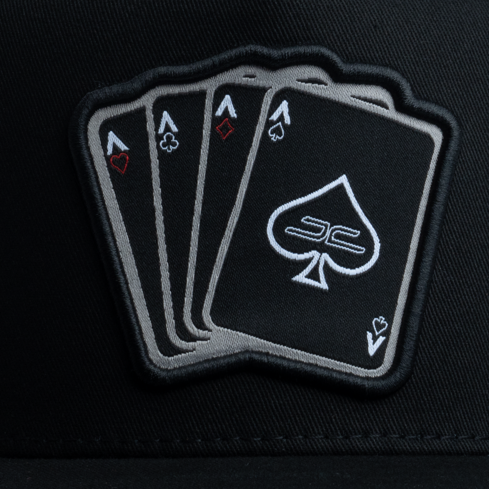 GORRA JC HATS POKER BLACK