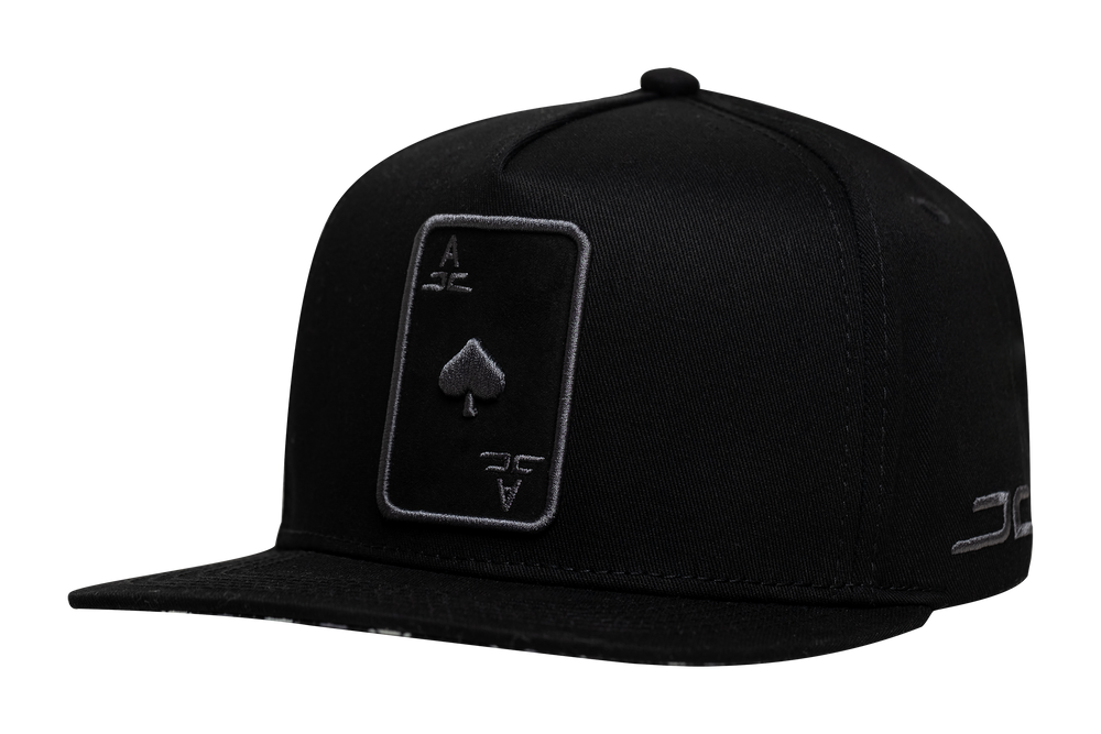 GORRA JC HATS POKER EDICION ESPECIAL BLACK/GREY