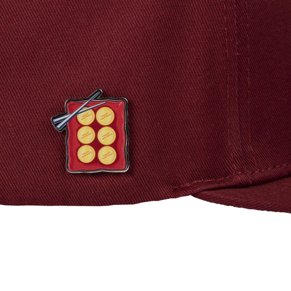 GORRA JC HATS ROLL BURGUNDY