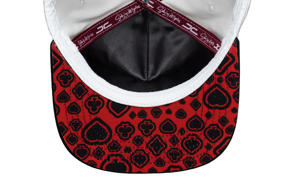 GORRA JC HATS KING CARD WHITE