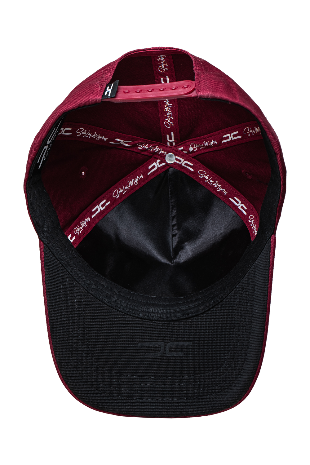 GORRA JC HATS CLASSIC BURGUNDY CURVE