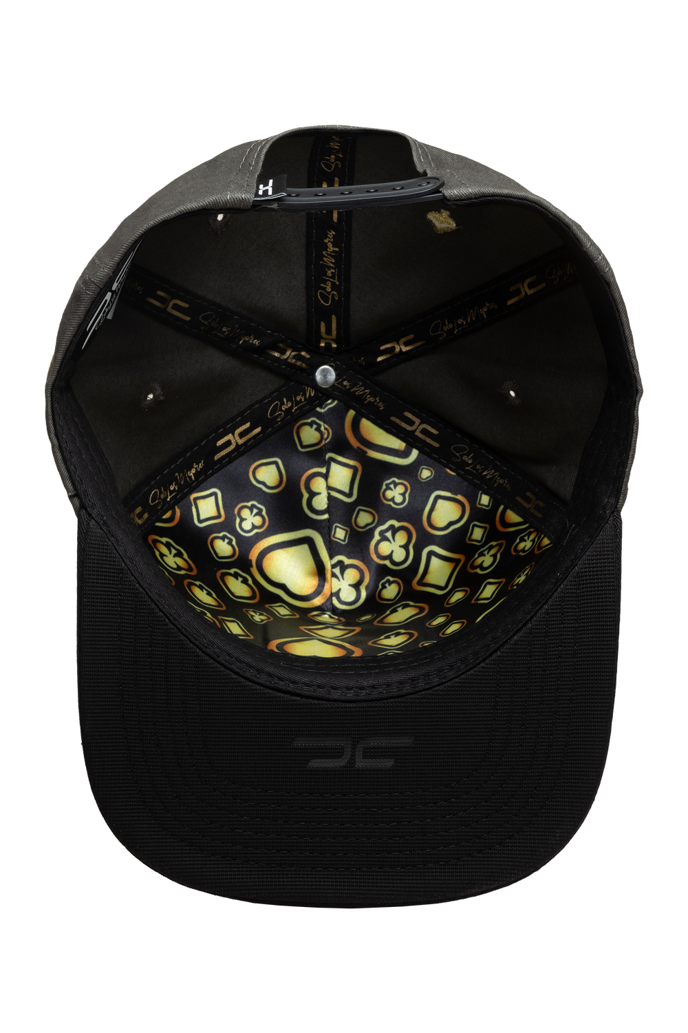 GORRA JC HATS KING CARD GRAY