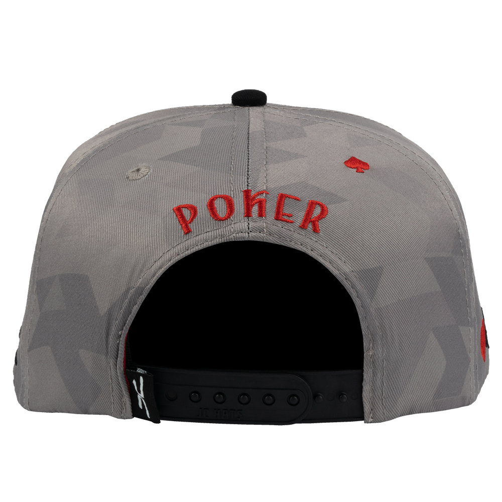 GORRA JC HATS POKER CAMO GRIS