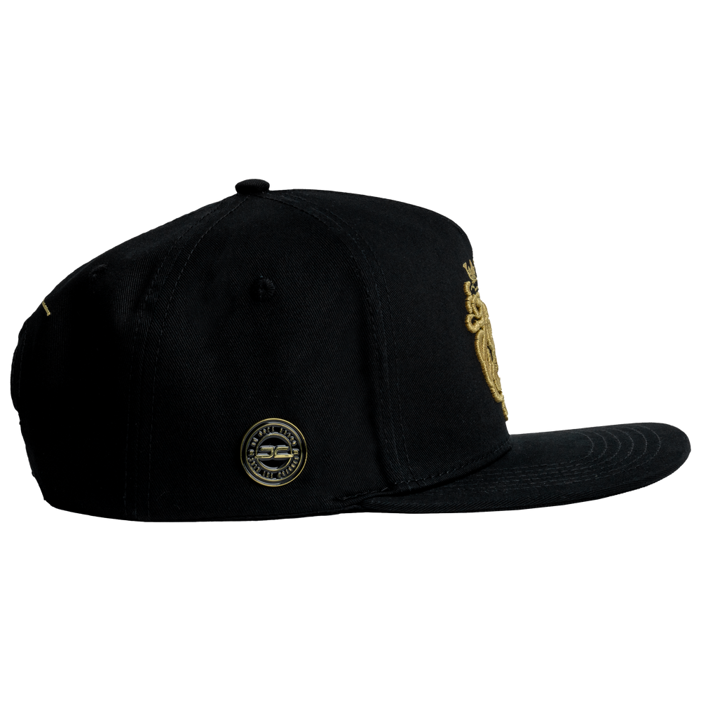 GORRA JC HATS REY CLASIC BLACK/GOLD